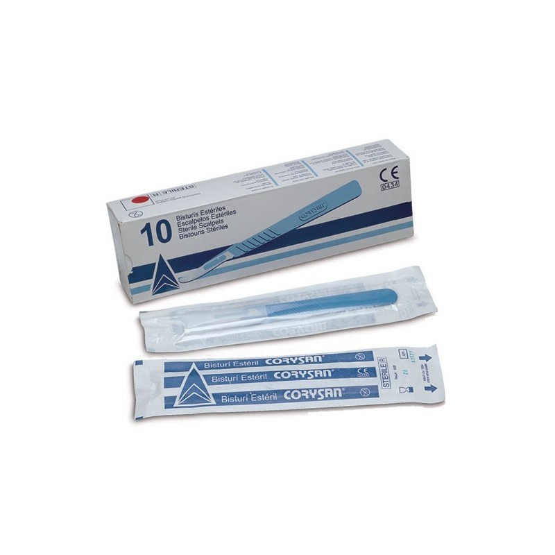 BISTURI COMPLETO CORYSAN ESTERIL N§10