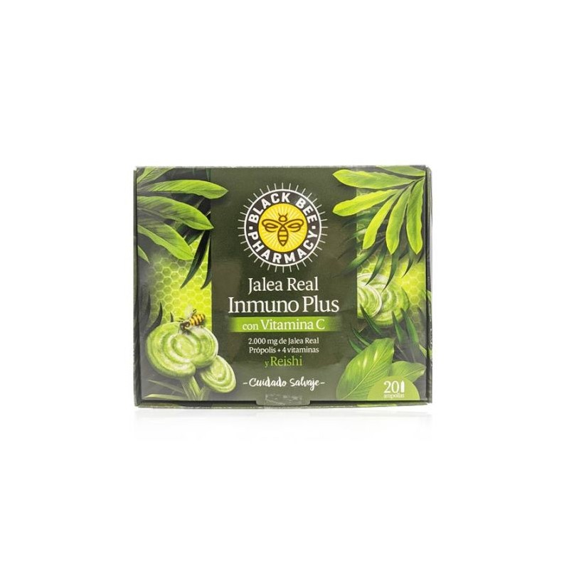 BLACK BEE PHARMACY JALEA INMUNO + 20 VIALES 10 ML