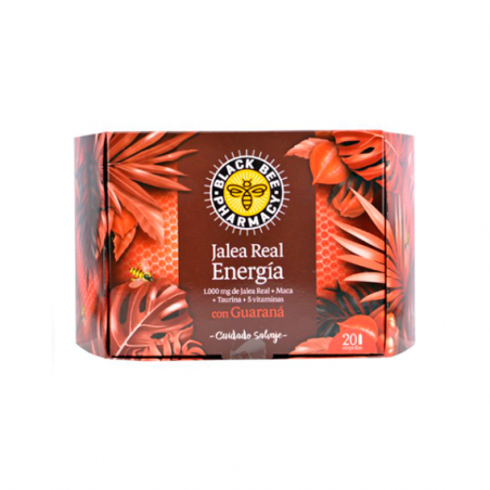  BLACK BEE PHARMACYJALEA ENERGÍA GUARANÁ 20 VIALES 1O ML 