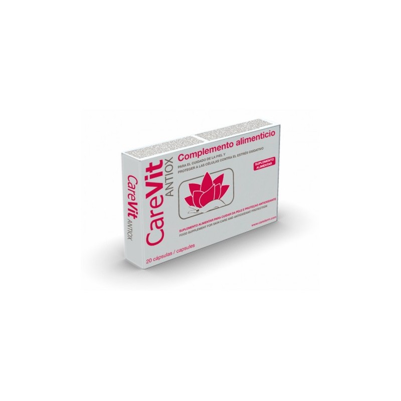 CAREVIT ANTIOX 20 CAPS CAREDERM