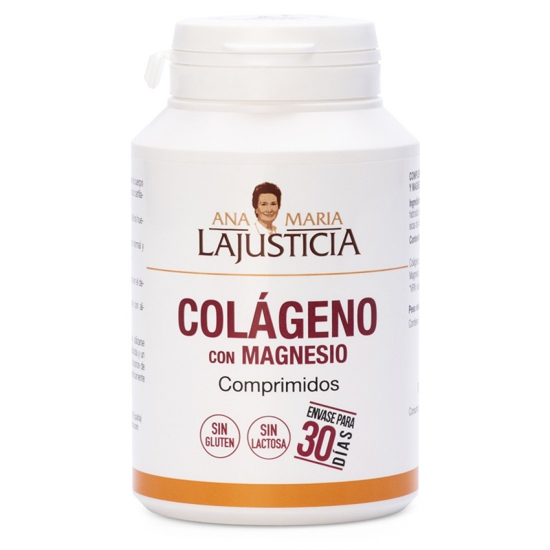 COLAGENO MAGNESIO 180 COMP LAJUSTICIA