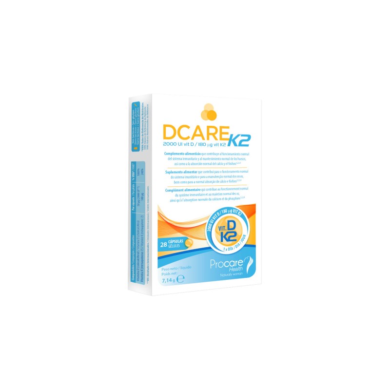 DCARE K2 28 CAPSULAS