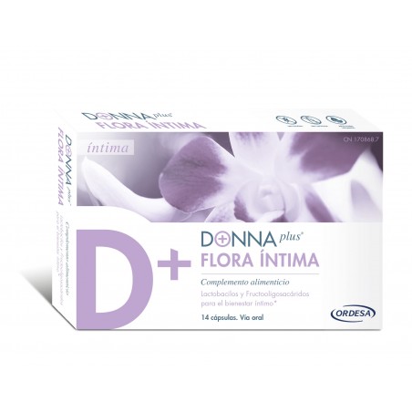  DONNAPLUS FLORA INTIMA 14 CAPS 