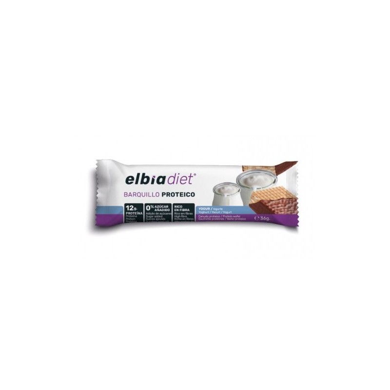 ELBIA DIET BARQUILLO 36 G SABOR YOGUR