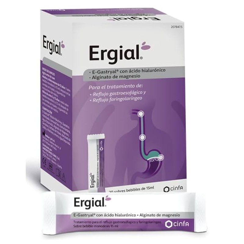 ERGIAL 15 ML 20 SOBRES BEBIBLES
