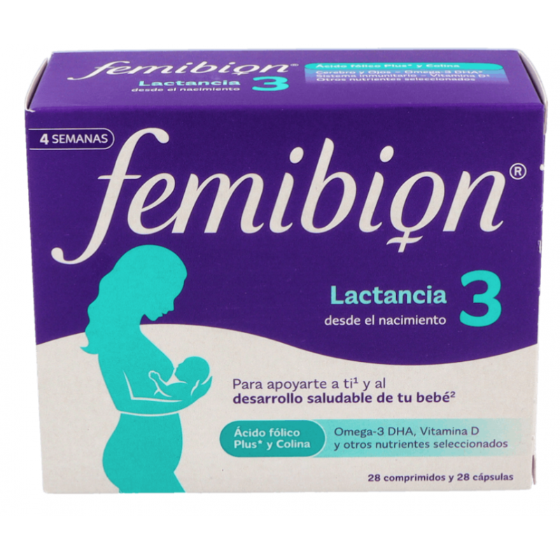 FEMIBION 3 28 COMPRIMIDOS + 28 CAPSULAS