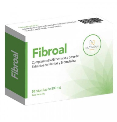 FIBROAL 30 CAPSULAS 800 MG