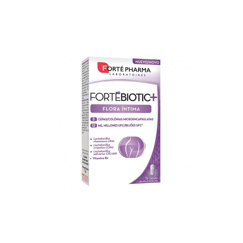 FORTEBIOTIC+ FLORA INTIMA 15 CAPSULAS