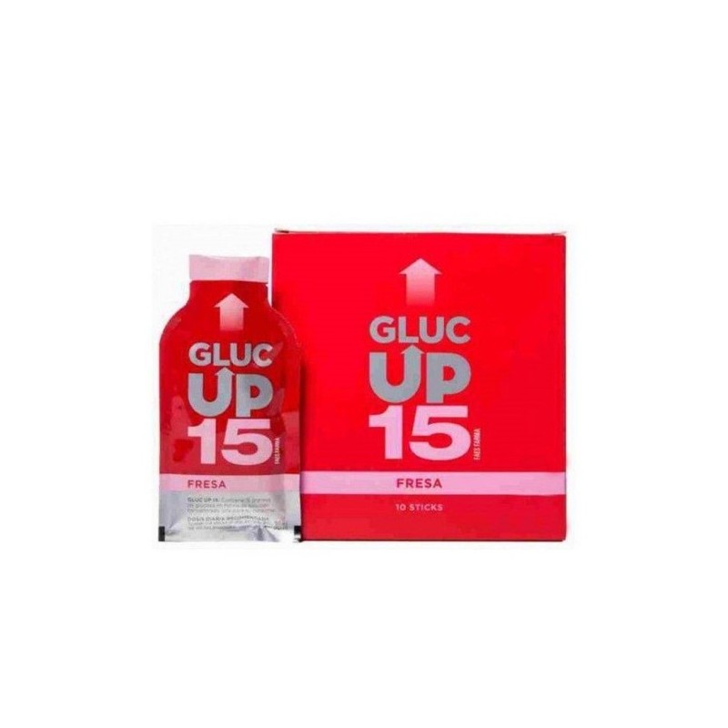 GLUC UP FRESA 15GX10 STICKS