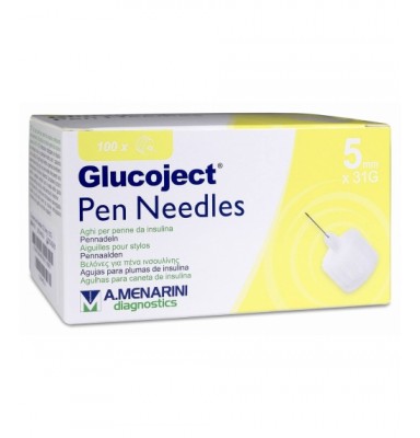 GLUCOJECT PEN NEEDLES 31 G...