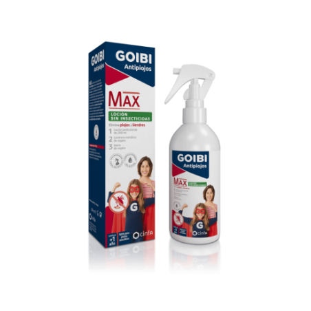 GOIBI ANTIPIOJOS MAX LOCION SIN INSECTICIDAS 1 ENVASE 200 ML 