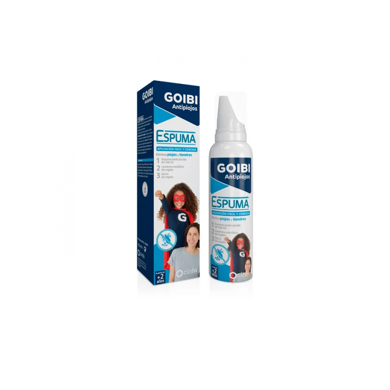 GOIBI ESPUMA ANTIPARASITARIO 150 ML