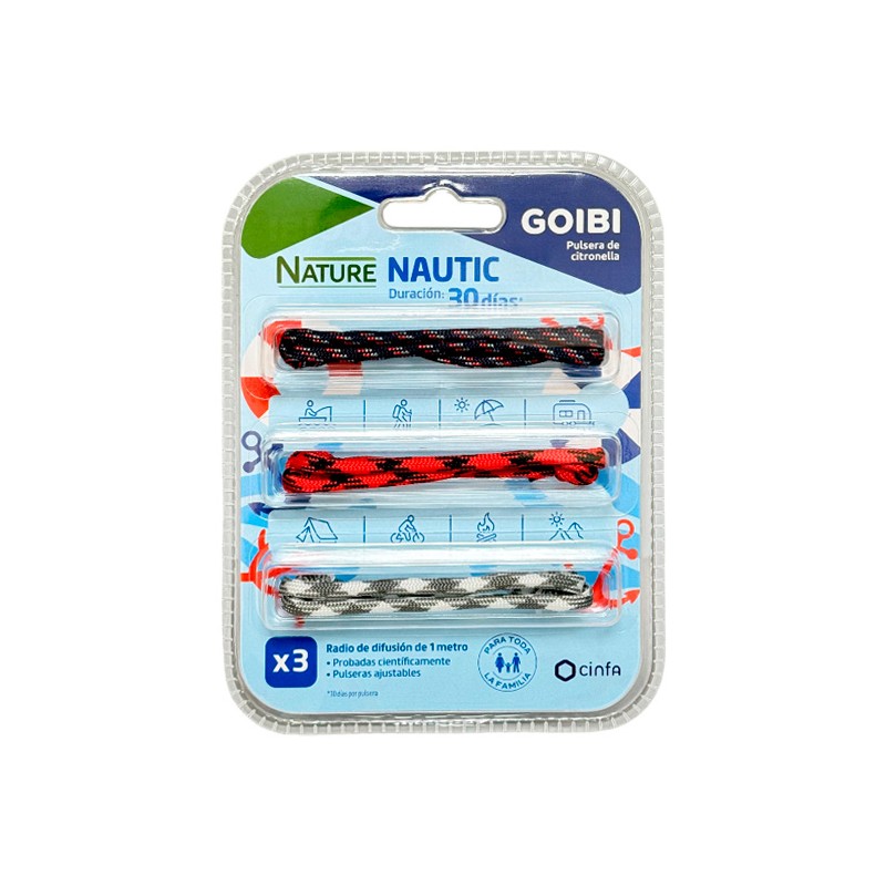 GOIBI PULSERA DE CITRONELA (NAUTIC)