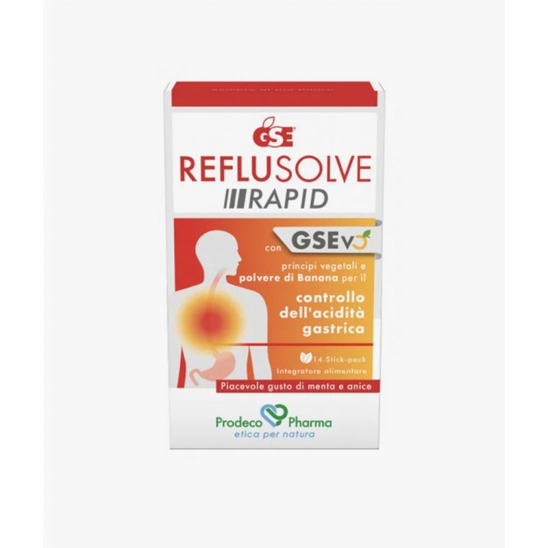 GSE REFLUSOLVE RAPID 14 STICKS MONODOSIS 10 ML SABOR MENTA Y ANIS