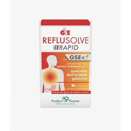  GSE REFLUSOLVE RAPID 14 STICKS MONODOSIS 10 ML SABOR MENTA Y ANIS 