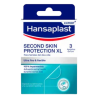 HANSAPLAST SECOND SKIN PROTECTION 3 PARCHES 7 CM X 6 CM
