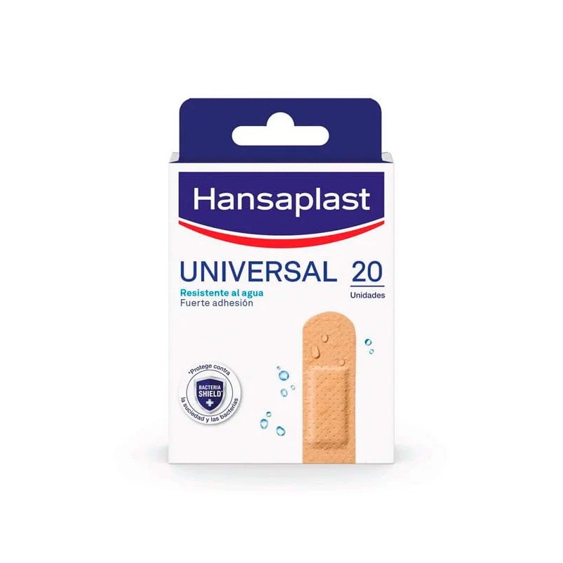 HANSAPLAST UNIVERSAL APOSITO ADHESIVO 20 STRIPS