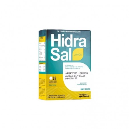  HIDRASAL 24 COMPRIMIDOS EFERVESCENTES SABOR LIMON 