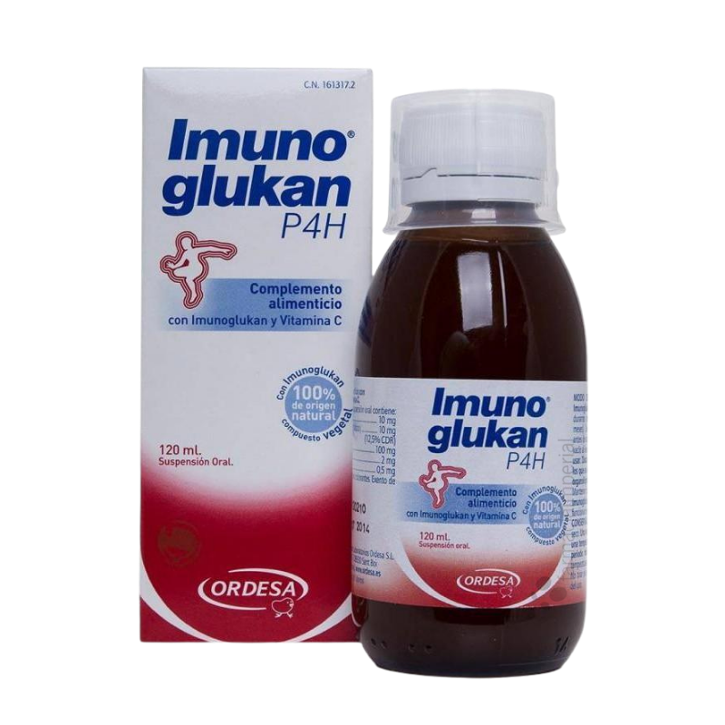 IMUNOGLUKAN P4H JARABE 120 ML