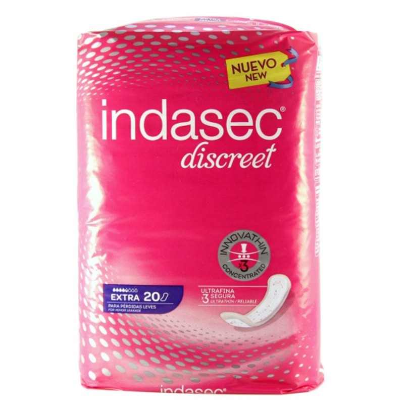 INDASEC DISCREET EXTRA 20 UDS