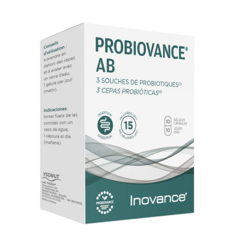INOVANCE PROBIOVANCE AB 10 CAPSULAS
