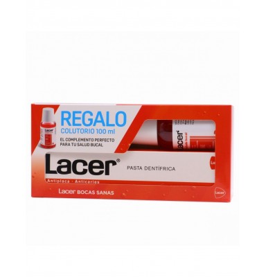 LACER PASTA DUPLO 125 ML +...