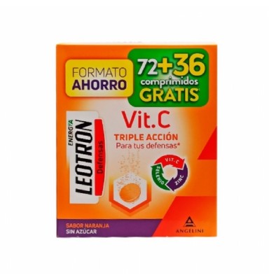 LEOTRON VITAMINA C 72+36 UND