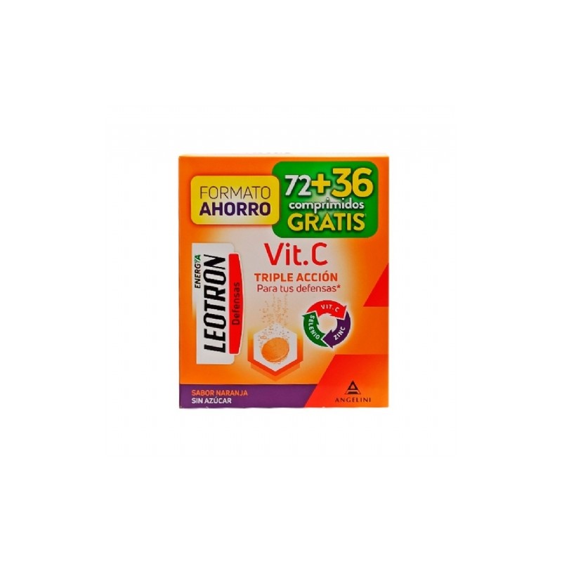 LEOTRON VITAMINA C 72+36 UND