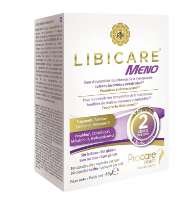 LIBICARE MENO 30 + 30 CAPSULAS