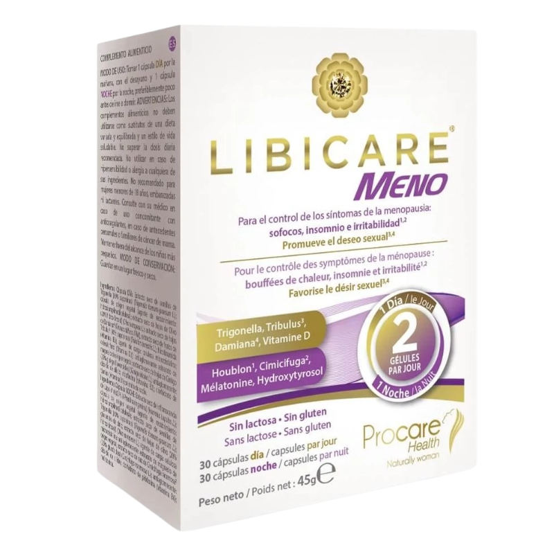 LIBICARE MENO 30 + 30 CAPSULAS
