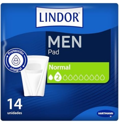 LINDOR MEN NORMAL 14 UNIDADES
