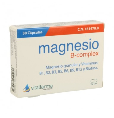 MAGNESIO B COMPLEX 30 CAPS