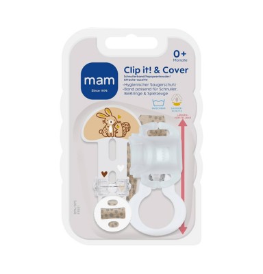 MAM CLIP IT & COVER BROCHE...