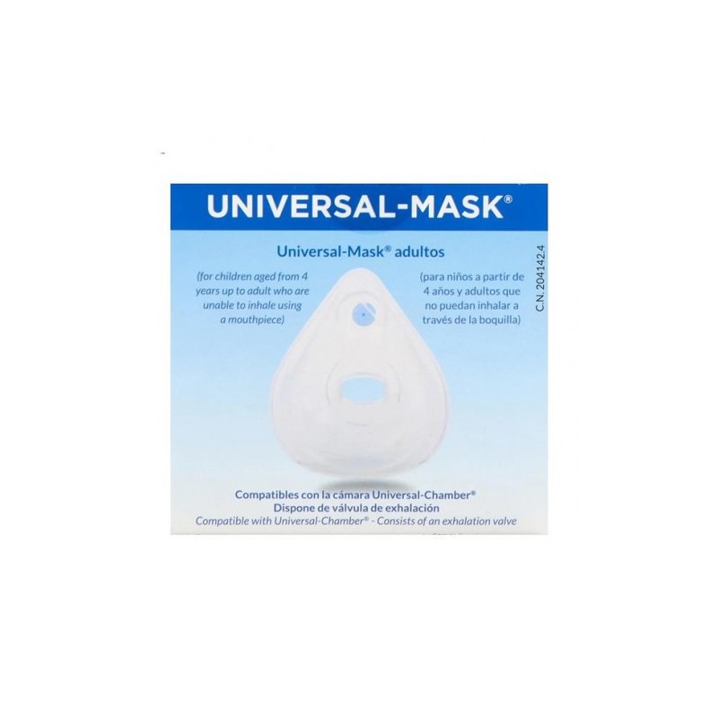 MASCARILLA UNIVERSAL MASK 1 UNIDAD ADULTOS