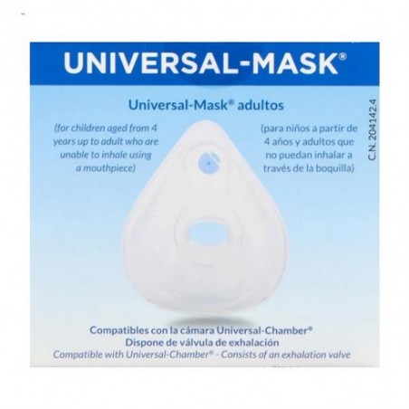  MASCARILLA UNIVERSAL MASK 1 UNIDAD ADULTOS 