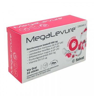 MEGALEVURE 10 STICKS SABOR...
