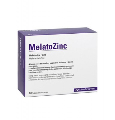 MELATOZINC 120 CAPS