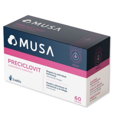 MUSA PRECICLOVIT 60 CAPSULAS