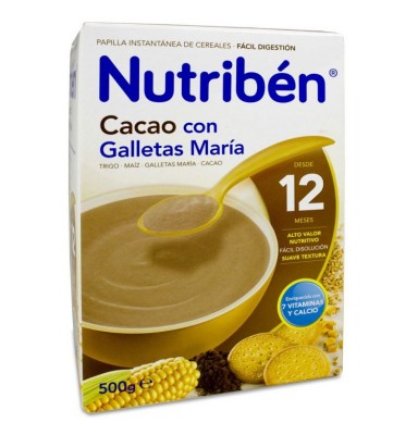 NUTRIBEN CACAO GALLETAS...