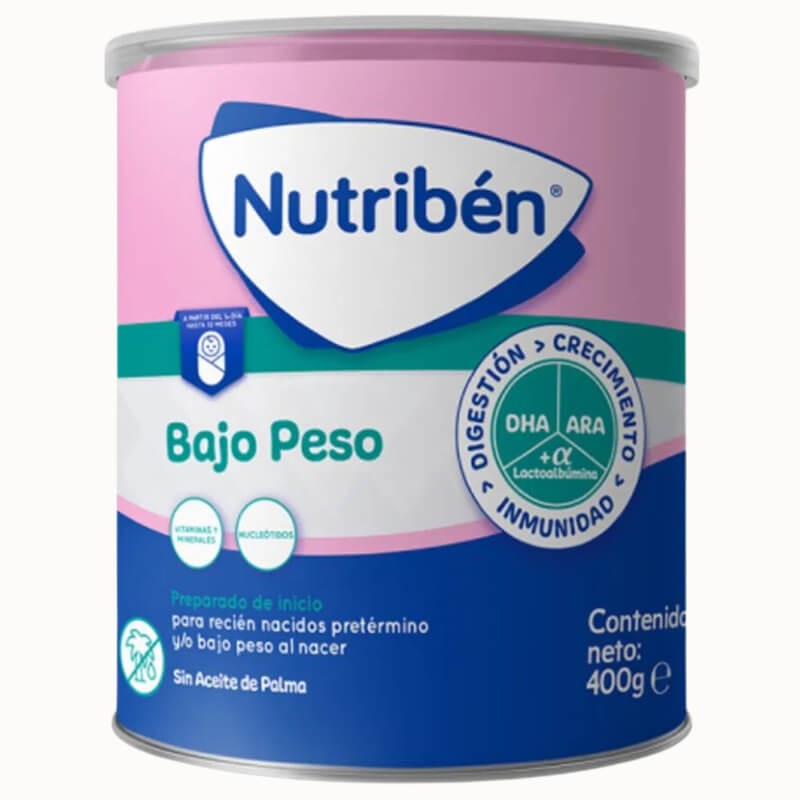 NUTRIBEN RECIEN NACIDO BAJO PESO 400