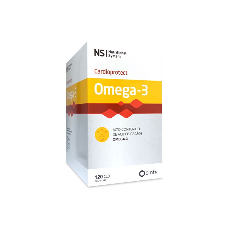 NS CARDIOPROTECT OMEGA-3 120 CAPSULAS
