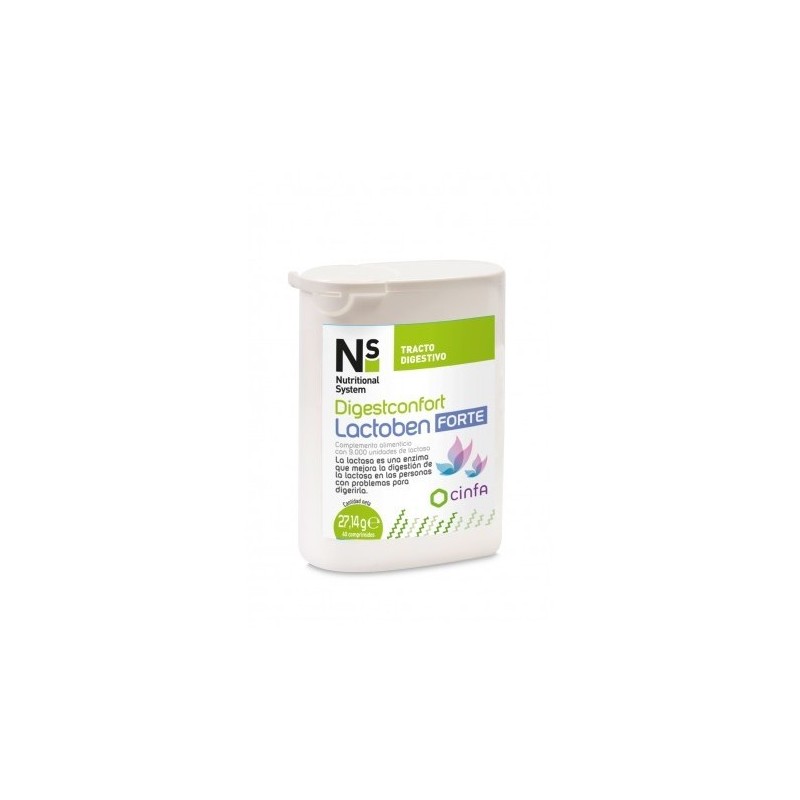 NS DIGESTCONFORT LACTOBEN FORTE 60 COMPRIMIDOS