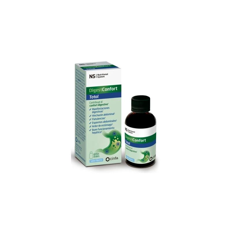 NS DIGESTCONFORT TOTAL GOTAS 1 ENVASE 20 ML SABOR NEUTRO