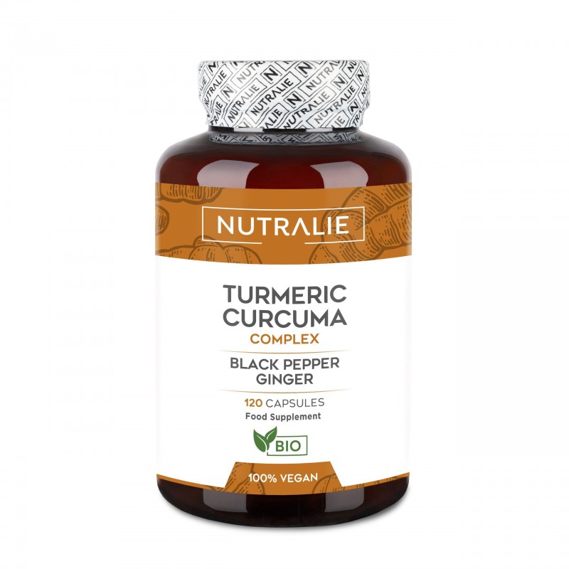NUTRALIE TURMERIC CURCUMA COMPLEX 120 CAPSULAS