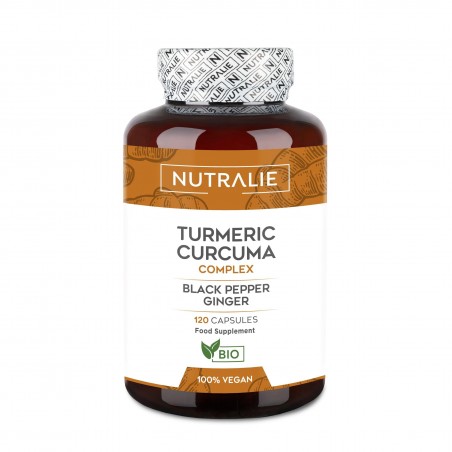  NUTRALIE TURMERIC CURCUMA COMPLEX 120 CAPSULAS 