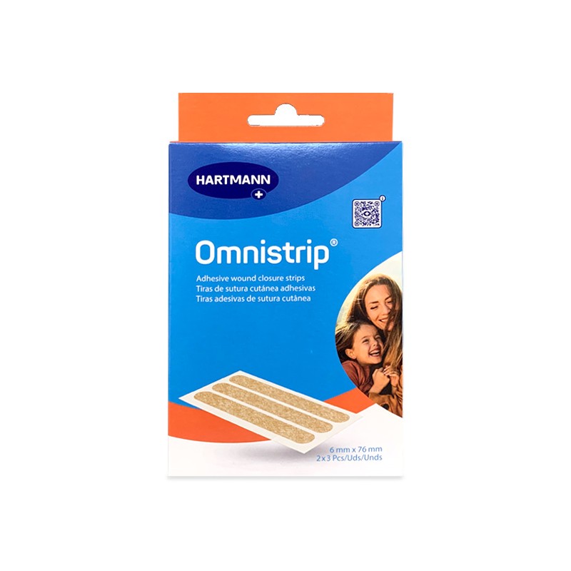 OMNISTRIP TIRA SUTURA CUTANEA 6X76MM 6U