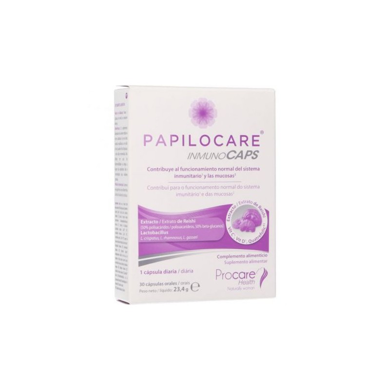 PAPILOCARE INMUNOCAPS 30 CAPSULAS
