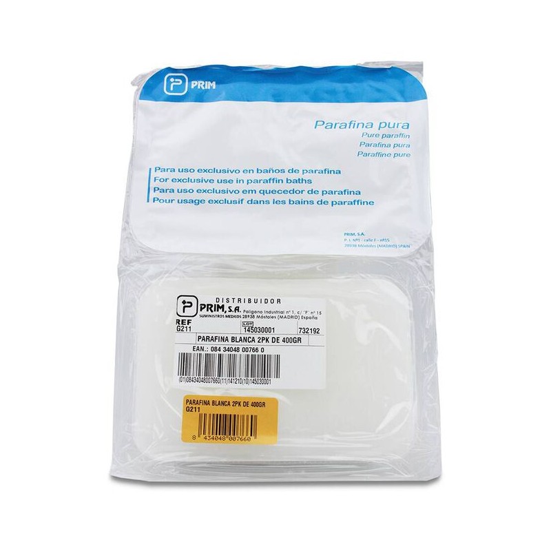 PARAFINA BLANCA 400 G 2 U