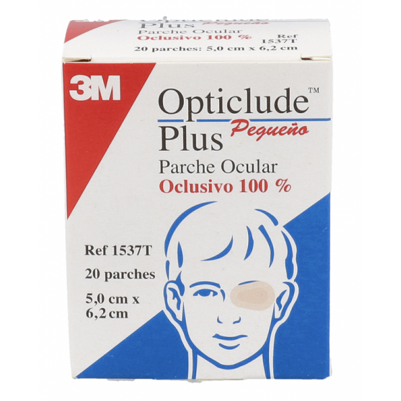 PARCHE OPTICLUDE PLUS GDE 20 UDS