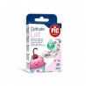 PIC DELICATE KIDS APOSITO ADHESIVO GIRLS 24 APOSITOS 72 MM X 19 MM